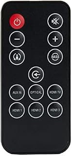 Remote Control for JBL Cinema SB400 Soundbar for JBL Cinema SB200 60-Watt Soundbar