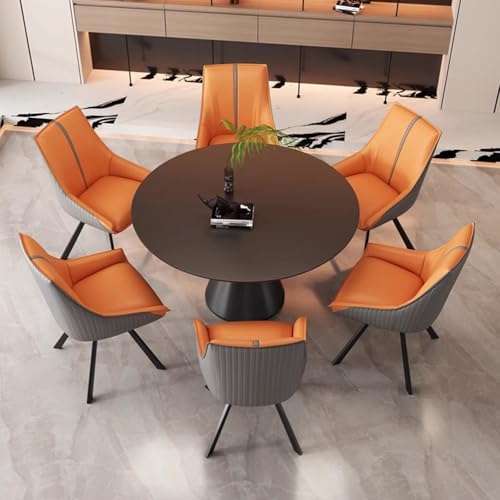 Fauteuil salle à manger pivotant gris pour sublimer vos dîners en famille et entre amis