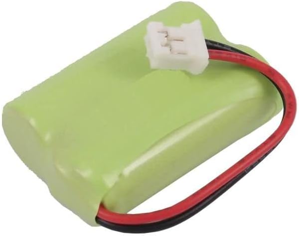 Battery for Cordless Phone 0.96Wh Ni-Mh 2.4V 400mAh, SL30013 (0.96Wh Ni-Mh 2.4V 400mAh Green for Audioline Cordless Phone DECT 7500, DECT 7500 Micro, DECT 7500 Plus,)