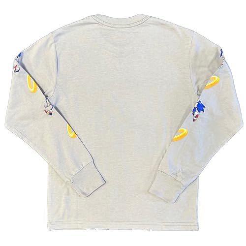 SEGA Sonic The Hedgehog Little & Big Boys Long Sleeve Shirt3