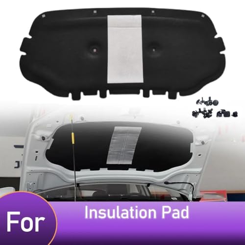 Isolation thermique capot pour VW Jetta VS5 2019 tapis coton