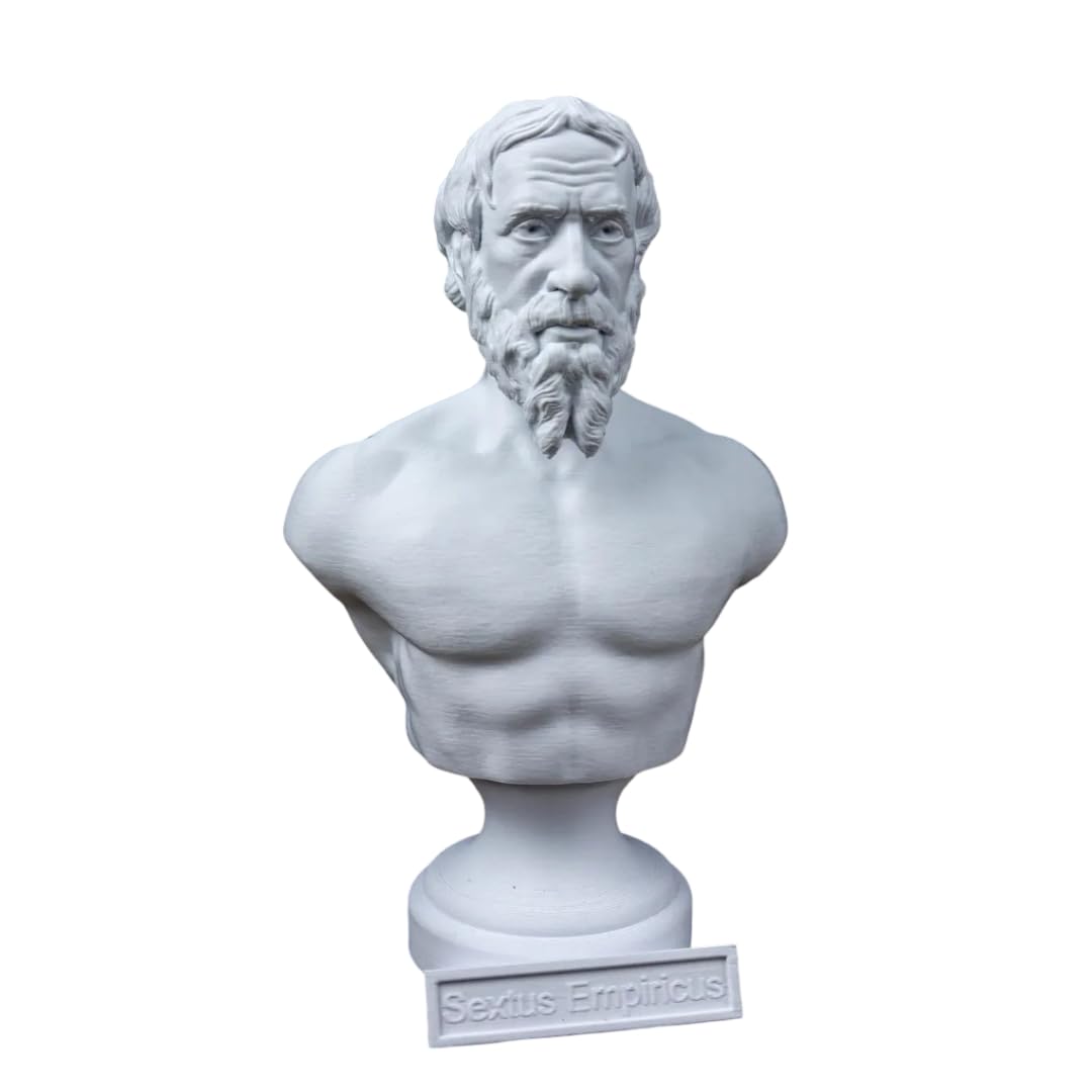 Genérico Busto di Sesto Empirico Antico filosofo Greco Scultura Statua Decorazione