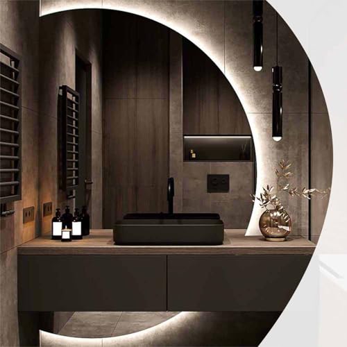 Miroir rétroéclairé LED à intensité variable avec option anti-buée - 2