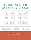 Irish Setter Memory Game: Color - Cut - Play