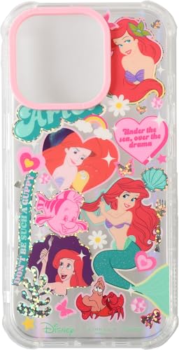 Disney - iPhoneケース ハンドメイド ディズニー アリエル プリンセス iPhone15 Pro Max クリアハイブリッドケース ディズニー