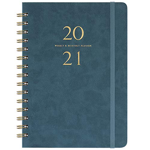 2021 Planner - Weekly & Monthly Planner with Monthly Tabs, 6.3
