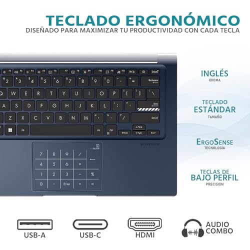 ASUS Vivobook 14 i7-1355U 12GB 512GB SSD Windows 11 miniatura 4