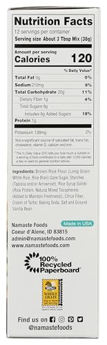 Namaste Foods, Gluten Free Muffin & Scone Mix, 16-Ounce Bags (Pack of 6)