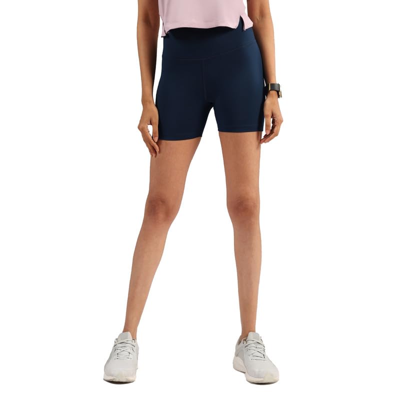Image of BlissClub Ultimate Shorties Lite | Gym Shorts for Women Workout, Sports Shorts, Swim Shorts and Shapewear for Tummy | High Waist and Back Pocket