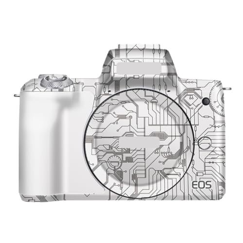 Protéger Canon M50 contre les rayures avec ce film vinyle blanc design