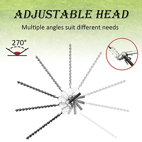Datingday 52Cc 6 In 1 Gas Petrol Hedge Trimmer Brush Cutter Chainsaw Multifunctional #TOP2