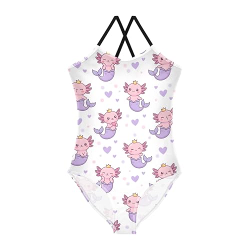 Image of Girls One Piece Swimsuits, Lion Beach Bathing Suit Sport Halter Swimwear, 3T