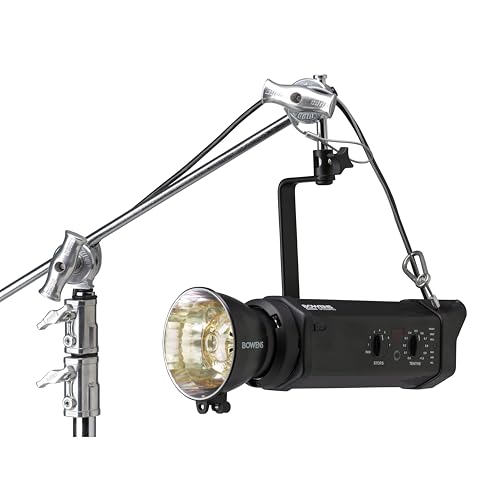 Image of Kupo Baby Grip Arm Pin, Steel 5 inch Arm with 5 /8 inch Baby Pin and 1 /4 inch-20 and 3 /8 inch-16 Female Threads for Photography and Video (KG002212)
