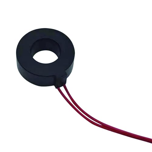 Miniatura 8 de Jadeshay Transformador de corriente CA para mini amperímetro, sensor de corriente 100A, alta protección, compacto portátil y material ABS