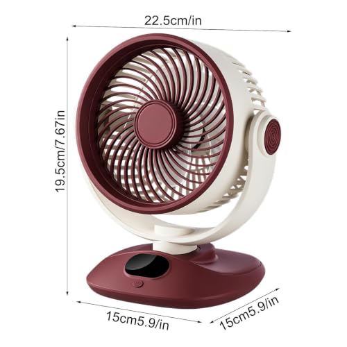Ventilateur latéral de lit oscillant 3 vitesses pour appartement - 7