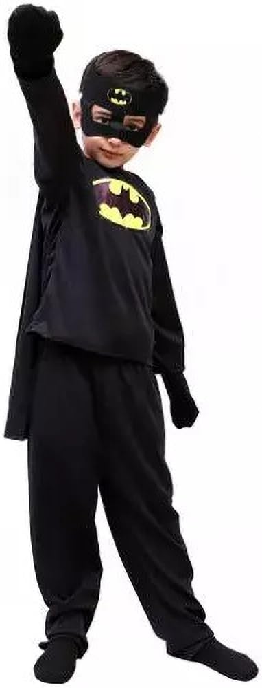 KAUSHIK ENTERPRISES Hosiery Superhero Costume For Kids Halloween Dress Fancydress Birthday Gift | Cosplay Bodysuit for Boys and Girls (2-3 Yr)