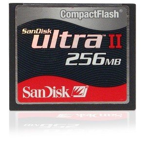 SanDisk 256MB Ultra II CompactFlash Memory Card
