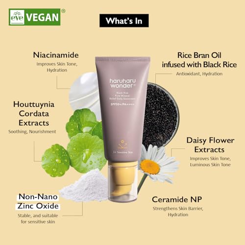 Haruharu 1120888768 Wonder Black Rice Pure Mineral Relief Daily Sunscreen thumb #1