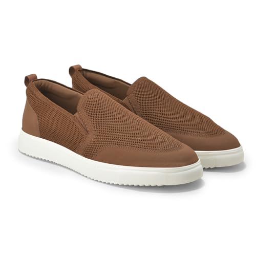 Image of Cantabil Casual Shoes for Men l Lightweight & Comfortable with Cushioned Insole Flynet Upper EVA Sole Slip On Closure (P MFTW00153E)