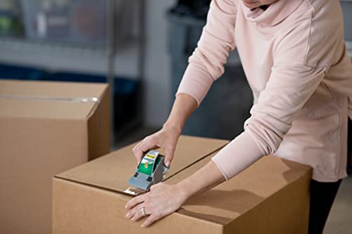 Image of Duck EZ Start Clear Packing Tape with Dispensers - 4 Rolls of Packaging Tape for Shipping, Moving & Storage - Quiet Easy Start Tape for Boxes & Mailing Supplies, 1.88 Inch x 55 Yards (287731)