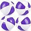 Purple & White