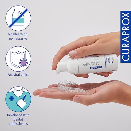Curaprox Mousse Aligner 40 ml pour soulager l'émail sensible - 4