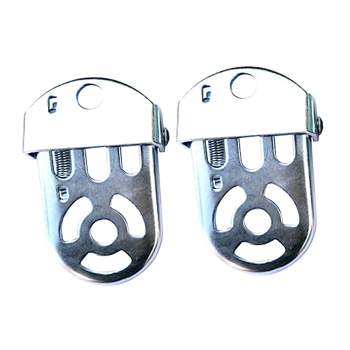 ABOOFAN 1 Pair Pedals Footrest Folding Foldable Cycling Foot Peg Bike Footrest