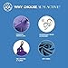 Aum Active Aerial Silks Yoga Hammock & Swing for Home, Inversion Exercises, Starter Kit for All Levels