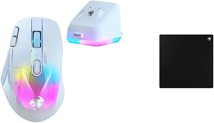 Amazon.co.jp: 【特別セット】Kone XP Air ホワイト + Sense Core SQマウスパッド : パソコン・周辺機器