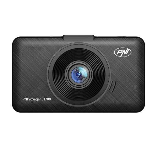 Car DVR camera PNI Voyager S1700 4K UHD, 3 inch screen, cyclic recording, parking monitoring, motion detection, 12V/24V power supply