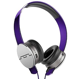 Sol Republic Tracks HD Casque Audio Arceau avec Microphone Violet - Les Beatles, Paul McCartney, John Lennon, RIngo Starr, George Harrison