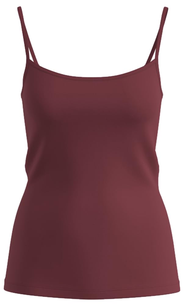 s.Oliver Women's 2179328 Top with Spaghetti Straps (Pack of 1), red, 10