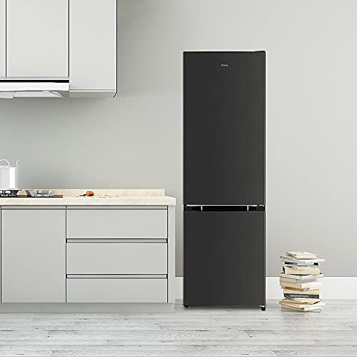 CHiQ-FBM260L-Frigorifico-combi-260L-187L-73L-congelador-Low-Frost-Color-Inox-Oscuro-Puertas-Reversibles-Altura-176m-Compresor-con-12-anos-garantia