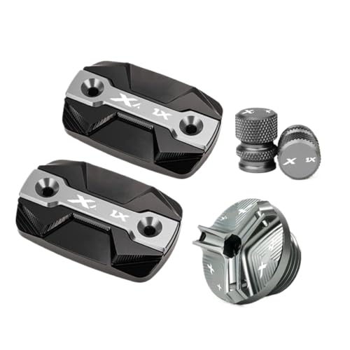 Couvercle reservoir frein arriere gris Xmax 300 et 250 2017-2025