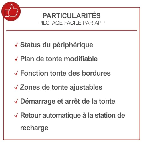 Robot tondeuse Practixx PX-RRM-600Wi, entretien efficace jusqu'à 600m² Robot tondeuse Practixx PX-RRM-600Wi, entretien efficace jusqu'à 600m²