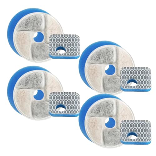 Filtros para fuente de agua para gatos Delapan 4 pack
