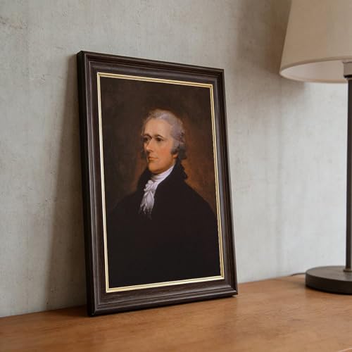 Poster Alexander Hamilton Impression sur toile Décoration murale Cadre 20x30 cm - 5