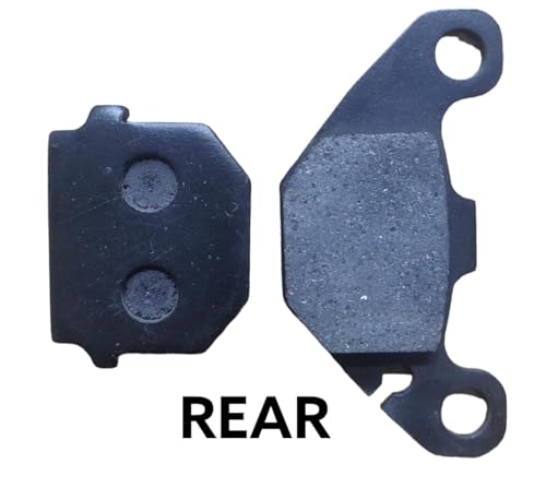 Image of Front & Rear Disc Brake Plate & Brake disc Pad Compatible with Ola S1 & S1 Pro, Silver (FRONT & REAR DISC PLATE & DISC PAD OLA)