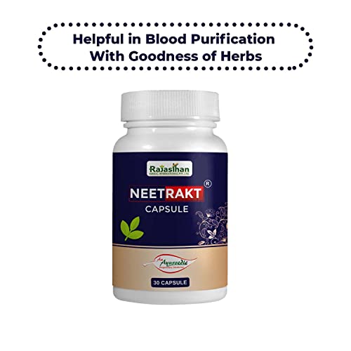 Image of Neetrakt Capsule | Helpful In Blood Purification - 30 Capsules |Pack of 1
