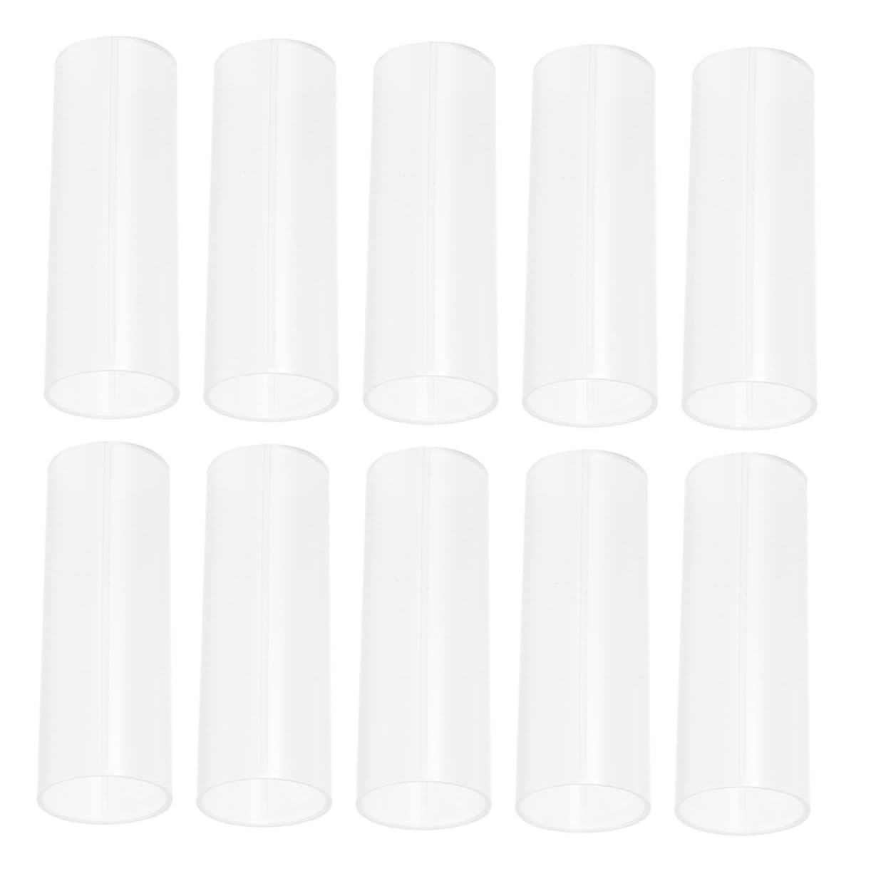 BUTIFULSIC 10pcs Battery Sleeve Adapter for Battery Insulation Tube Protector Easy Install for Versatile Use Devices