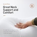 Acanva Hypoallergenic Soft Bed Pillows for Sleeping, King, 20" x 36", 2 Pack