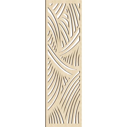 Image of Chester Decorative Pierced Fretwork Wood Wall Panels, 27 3 /8 inchW x 69 3 /8 inchH x 3 /8 inchT, Birch