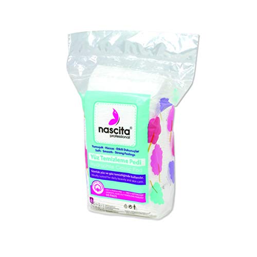 Cotton Pads Kare Pamuk, 1 x 50 Adet