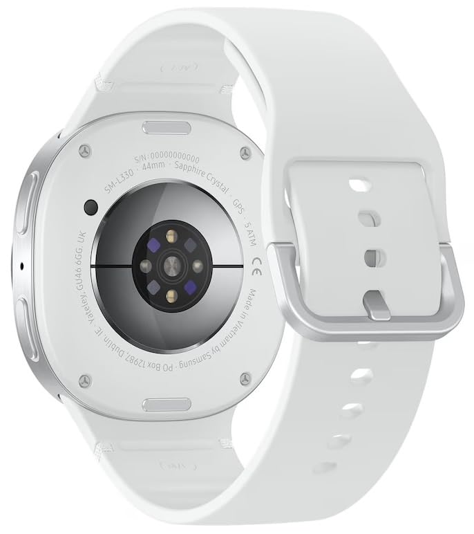 Image of Samsung Galaxy Watch 8 (2025) 40mm LTE Smartwatch, Cushion Design, Fitness Tracker, Sleep Coaching, Running Coach, Energy Score, Heart Rate Tracking, Silver [US Version] (Renewed)