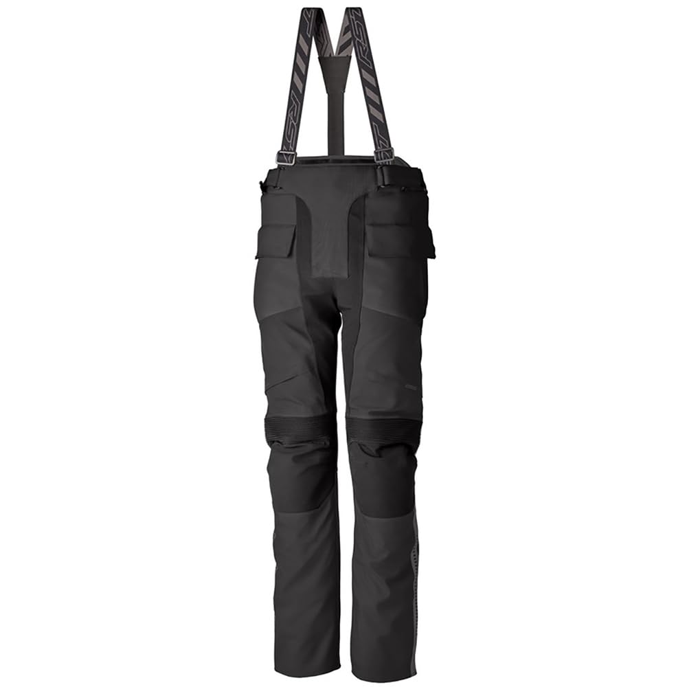 RST Pro Series Vulcan Motocyklowe spodnie tekstylne, czarny/czarny, L