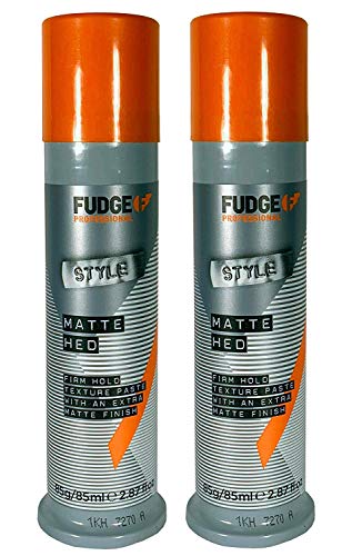 Fudge Matte Pasta moldeadora 85g /85 ml Factor 9 Pack de dos