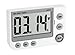 Produktbild TFA Dostmann digitaler Timer und Stoppuhr, 38.2024, mit Memory Funktion, mit Magnet/Ständer/Aufhängeöse, 3 Lautstärken, weiß, L 91 x B 21 (30) x H 60 mm