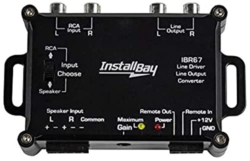 Install Bay - Line Driver/Line Output Converter 2 Channel - Retail Pack (IBR67), Display Products