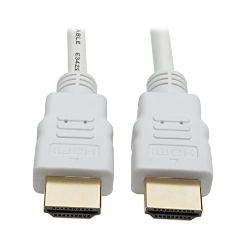 Cable HDMI TRIPP LITE 16 ft Blanco Alta Velocidad 4K miniatura 1