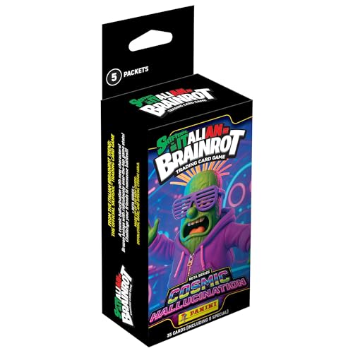 Panini SKIFIDOL Italian BRAINROT Carte da Gioco Trading Cards Game 2 Blister 5 Pochettes